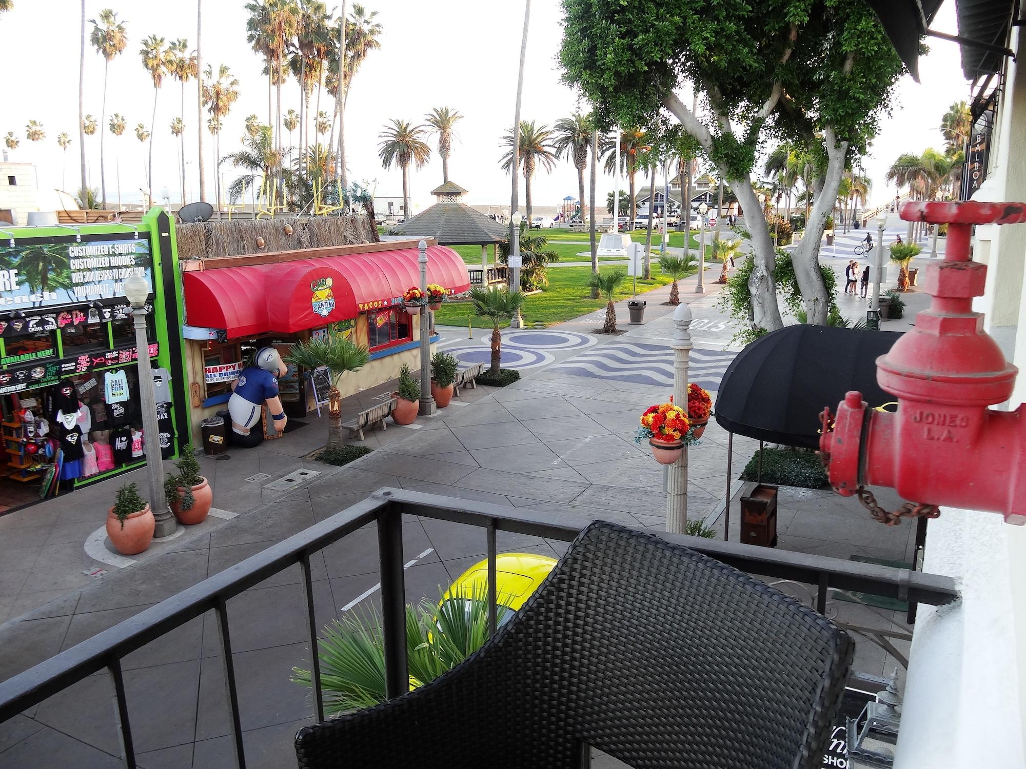 Balboa Inn, On The Beach At Newport Νιούπορτ Μπιτς Εξωτερικό φωτογραφία